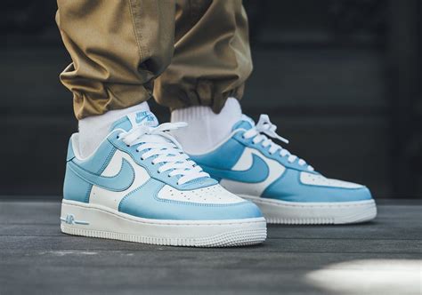 nike airforce 1 blauw